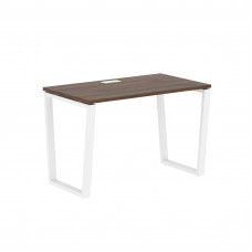 Стол прямой EVST 1167 Дуб Денвер тёмный/Белый 1160х670х750 EDIS