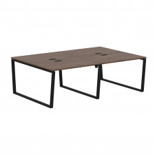 Стол 4-х местный EVWST 2316 Дуб Денвер тёмный/Черный 2326х1606х750 EDIS