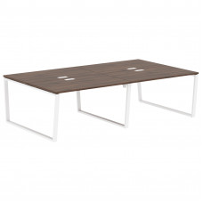 Стол 4-х местный EVWST 2716 Дуб Денвер тёмный/Белый 2726х1606х750 EDIS