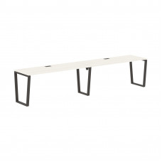 Стол 2-х местный EVWST 3567 Ясень Траун/Мокко 3526х670х750 EDIS