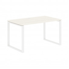 Стол прямой EQST 1380 Ясень Траун/Белый 1360х800х750 EDIS