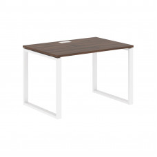 Стол прямой EQST 1180 Дуб Денвер тёмный/Белый 1160х800х750 EDIS