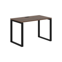 Стол прямой EQST 1167 Дуб Денвер тёмный/Черный 1160х670х750 EDIS