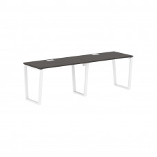 Стол 2-х местный EVWST 2367 Мокко/Белый 2326х670х750 EDIS