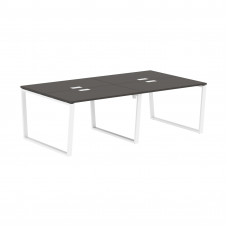 Стол 4-х местный EVWST 2313 Мокко/Белый 2326х1346х750 EDIS