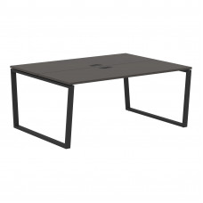 Стол 2-х местный EVWST 1713 Мокко/Черный 1760х1346х750 EDIS