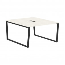 Стол 2-х местный EVWST 1316 Ясень Траун/Черный 1360х1606х750 EDIS