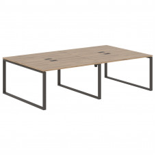 Стол 4-х местный EQWST 2716 Дуб Денвер светлый/Мокко 2726х1606х750 EDIS