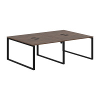 Стол 4-х местный EQWST 2316 Дуб Денвер тёмный/Черный 2326х1606х750 EDIS