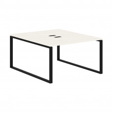 Стол 2-х местный EQWST 1316 Ясень Траун/Черный 1360х1606х750 EDIS