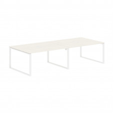 Стол 4-х местный EQWST 3113 Ясень Траун/Белый 3126х1346х750 EDIS