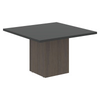 Стол центральный VCCT 1212.1 Яшма черный/Дуб Сильвер 1200х1200х750 VELION