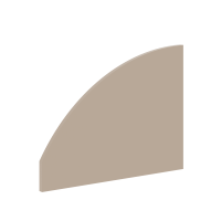 Экран ЭКР-1 Мокачино 600х18х450 IMAGO