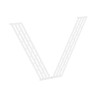 Элемент металлический (2шт) Накладка фронтальной панели XQPOF-2 Белый 131х22,5х846 XTEN-QP