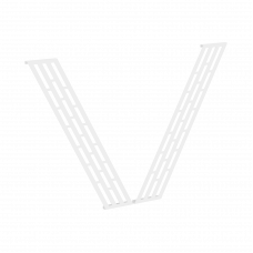 Элемент металлический (2шт) Накладка фронтальной панели XQPOF-2 Белый 131х22,5х846 XTEN-QP