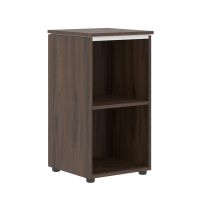 Каркас шкаф-колонки низкой MLC 42 Дуб Денвер темный/Белый MORRIS TREND