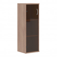 Шкаф колонка со стеклянной дверью СУ-2.4 Ясень Шимо 406*365*1200 IMAGO