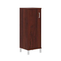 Шкаф-колонка средняя с глухой дверью B 421.6(L) Бургунди 475х450х1286 BORN