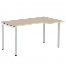 Стол эргономичный XSCET 149(R) Бук Тиара/Алюминий 1400х900х750 XTEN-S