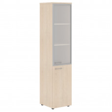 Шкаф колонка комбинированая (R) с топом XHC 42.7(R) Бук Тиара 432х432х1955 XTEN