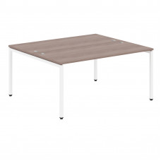 Стол 2-х местный XWST 1614 Дуб Сонома/Белый 1600х1406х750 XTEN-S