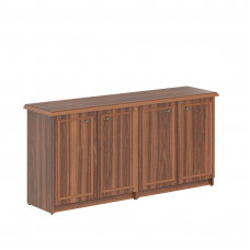 Шкаф низкий 2- секционный RLW 185 Орех Даллас 1842х465х887 RAUT