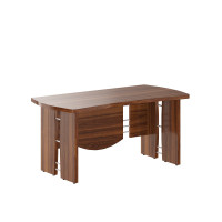 Стол руководителя B 103 Орех Даллас 1600х800х750 BORN