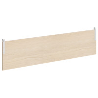 Фронтальная панель подвесная XGDST 167.1 Бук Тиара/Нержавеющая сталь 1500х350х18 XTEN GLOSS
