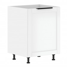 Шкаф напольный под мойку MOP 6082M.1C Белая эмаль/Белый 600х560х820 SICILIA