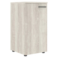 Шкаф колонка с глухой малой дверью (L) и топом XLC 42.1(L) Сосна Эдмонт 432х432х820 XTEN