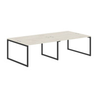 Стол 4-х местный XQWST 2814 Сосна Эдмонт/Антрацит 2806х1406х750 XTEN-Q
