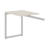 Брифинг приставка XQR 889 Сосна Эдмонт/Алюминий 800х600х750 XTEN-Q