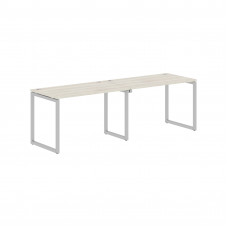 Стол 2-х местный XQWST 2470 Сосна Эдмонт/Алюминий 2406х700х750 XTEN-Q