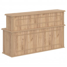 Стойка рецепция RMS 200 Дуб Бофорд 2000х600х1200 RAUT