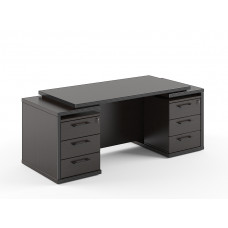 Стол 2-х тумбовый TDT 197.A Венге Магия 1900х750х750 TORR