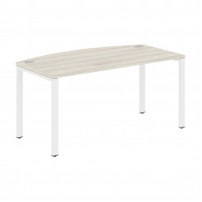 Стол руководителя XS6ET 169 Сосна Эдмонт/Белый 1600х867х750 XTEN-S60