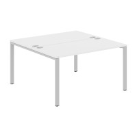 Стол 2-х местный XS6WST 1414 Белый/Серый 1400х1406х750 XTEN-S60