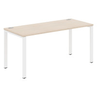 Стол прямой XS6ST 167 Бук Тиара/Белый 1600х700х750 XTEN-S60