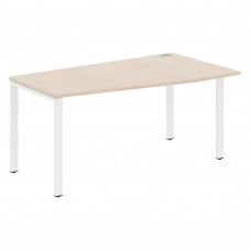 Стол эргономичный XS6CT 169(R) Бук Тиара/Белый 1600х900х750 XTEN-S60