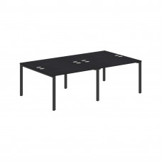 Стол 4-х местный XS6WST 2414 Дуб Юкон/Антрацит 2400х1406х750 XTEN-S60