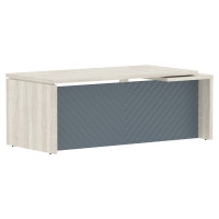 Стол руководителя TLCT 209(L) Сосна Эдмонт Z/Серо-голубой 2000х900х750 TORR LUX