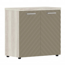 Шкаф с глухими малыми дверьми и топом TLLC 85.1 Капучино/Сосна Эдмонт Z 856х450х833 TORR LUX