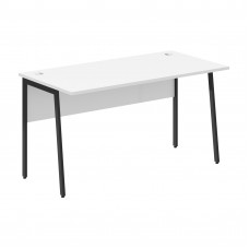 Стол прямой СП-3P Белый/Антрацит 1400х720х755 IMAGO PLUS