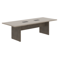Стол для заседаний СФ-531102 Дрифтвуд /Бетон чикаго темно-серый 2600х1020х760 WOOD&STONE