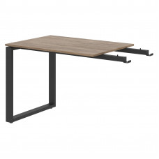 Брифинг-приставка EB 1070 Кария Пальмира/Антрацит 1000х700х750 ENIO