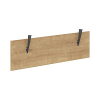 Фронтальная панель подвесная FDST 1340 Дуб Гамильтон/Антрацит 1380х18х404 FORTA