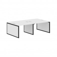 Стол 4-х местный XQPWST 2414 Белый/Антрацит 2400х1406х750 XTEN-QP