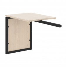 Брифинг приставка XQPR 869 Бук Тиара/Антрацит 800х600х750 XTEN-QP