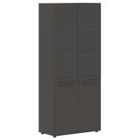 Шкаф высокий широкий EHCS 85.7 Мокко/Мокко/Мокко 852х430х1967 EDIS