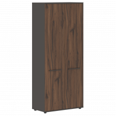 Шкаф высокий широкий EHCS 85.1 Дуб Денвер тёмный/Мокко/Мокко 852х430х1967 EDIS